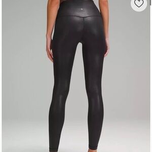 Lululemon Align High-rise pant 25”
black shine